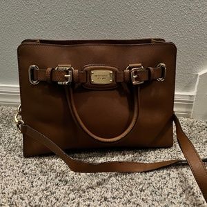 MK Brown with matching wallet